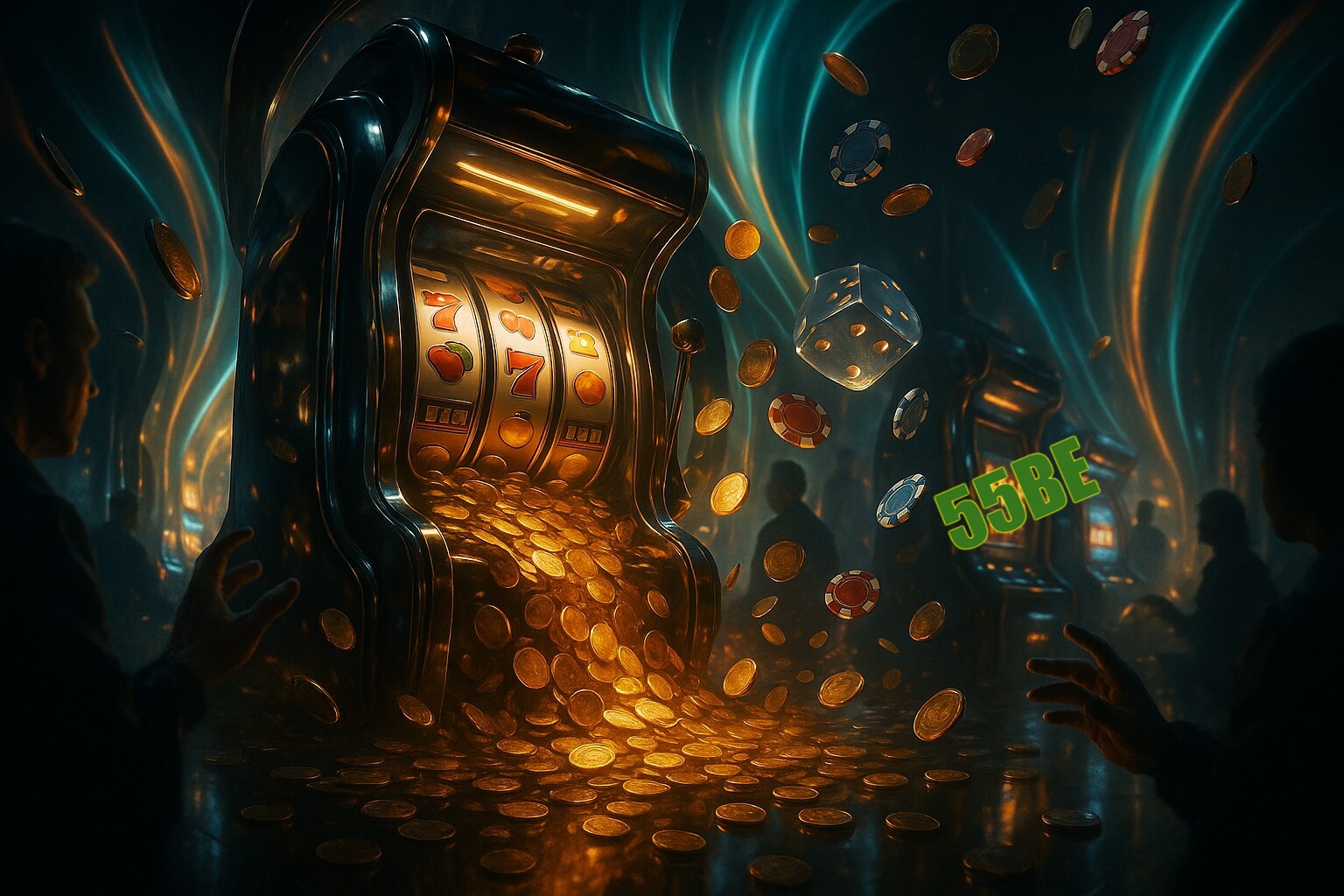 Diversos jogos de caça-níqueis